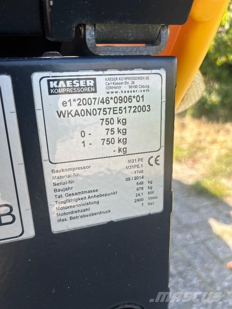 Kaeser M 31 PE مكابس