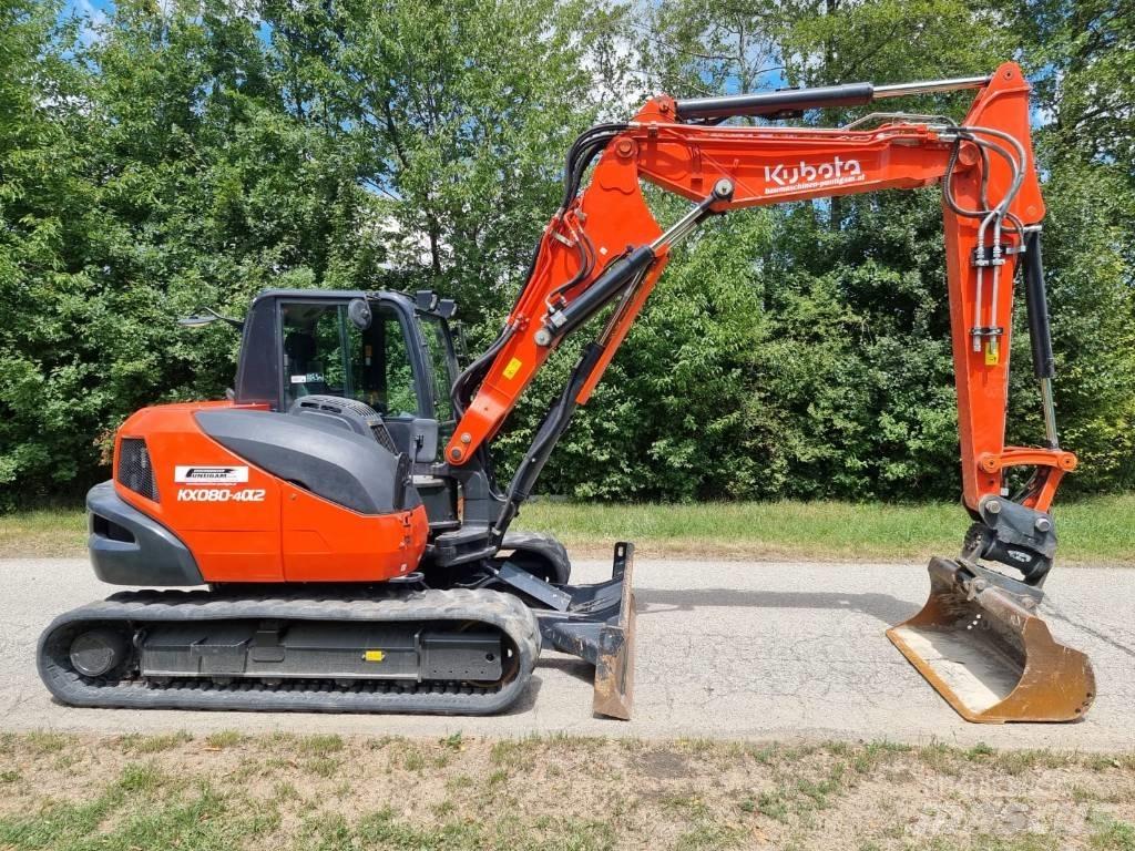 Kubota KX 080-4a2 حفارات وسط 7 طن - 12 طن