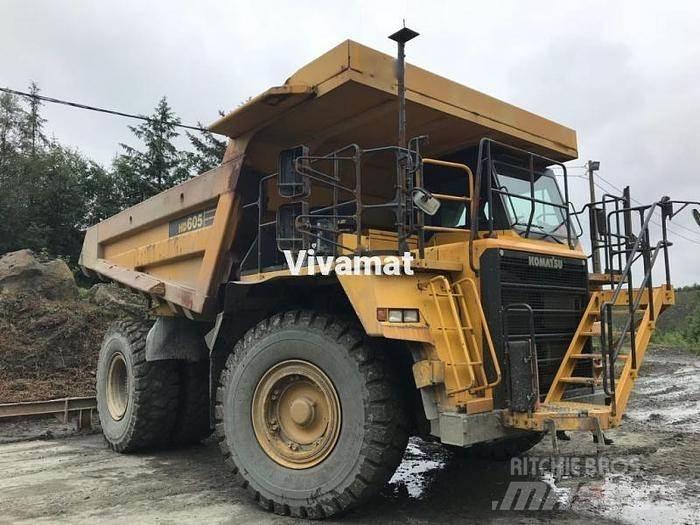 Komatsu HD605-7 عربات نقل قلابة للمواقع