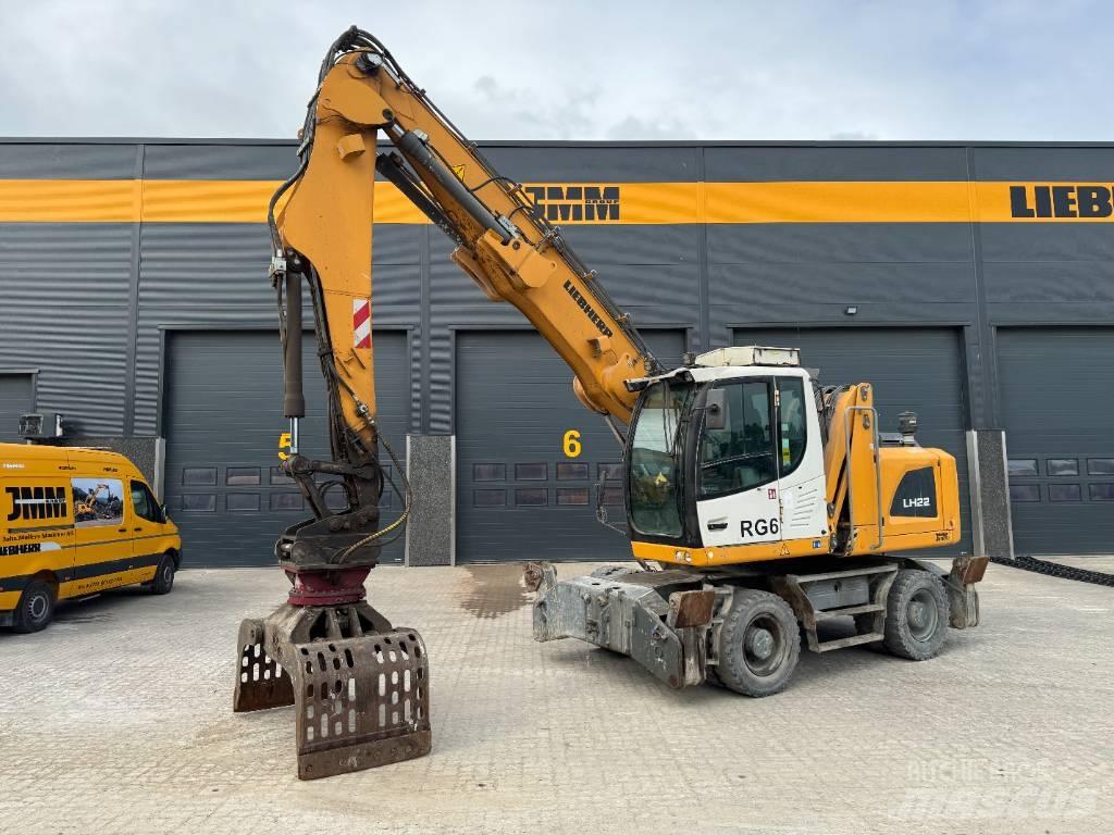 Liebherr LH 22 مناولات المخلفات / مناولات صناعية
