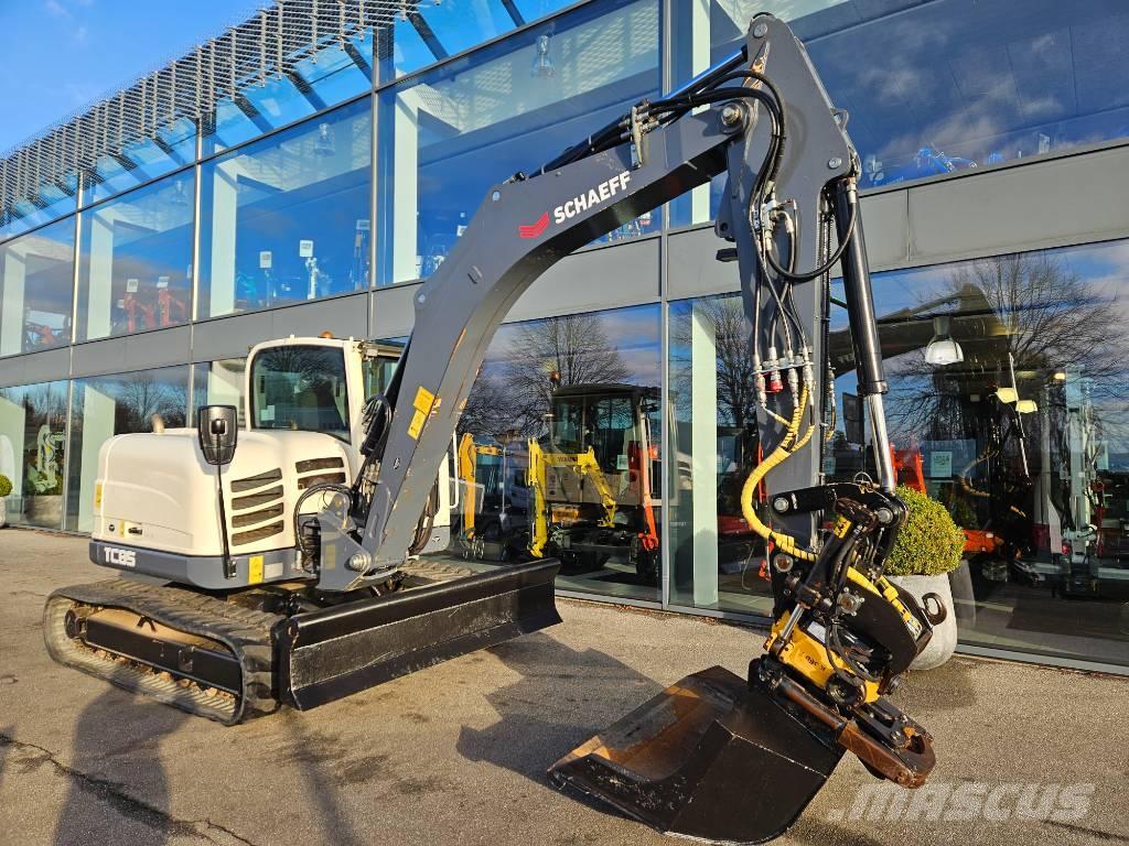 schaeff terex tc85 حفارات وسط 7 طن - 12 طن