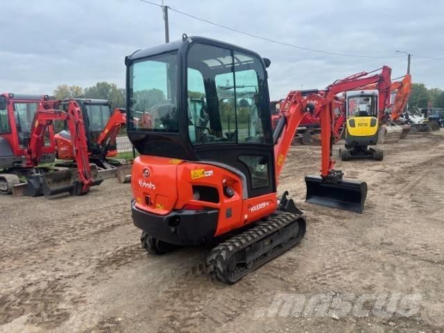 Kubota KX 019-4 حفارات صغيرة أقل من 7 طن (حفارات صغيرة)