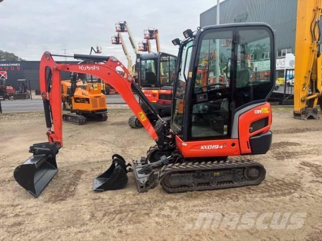 Kubota KX 019-4 حفارات صغيرة أقل من 7 طن (حفارات صغيرة)