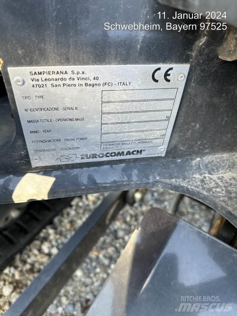 Eurocomach 35ZT حفارات صغيرة أقل من 7 طن (حفارات صغيرة)
