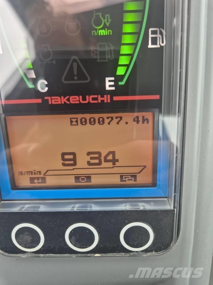 Takeuchi TB225 V0B حفارات صغيرة أقل من 7 طن (حفارات صغيرة)