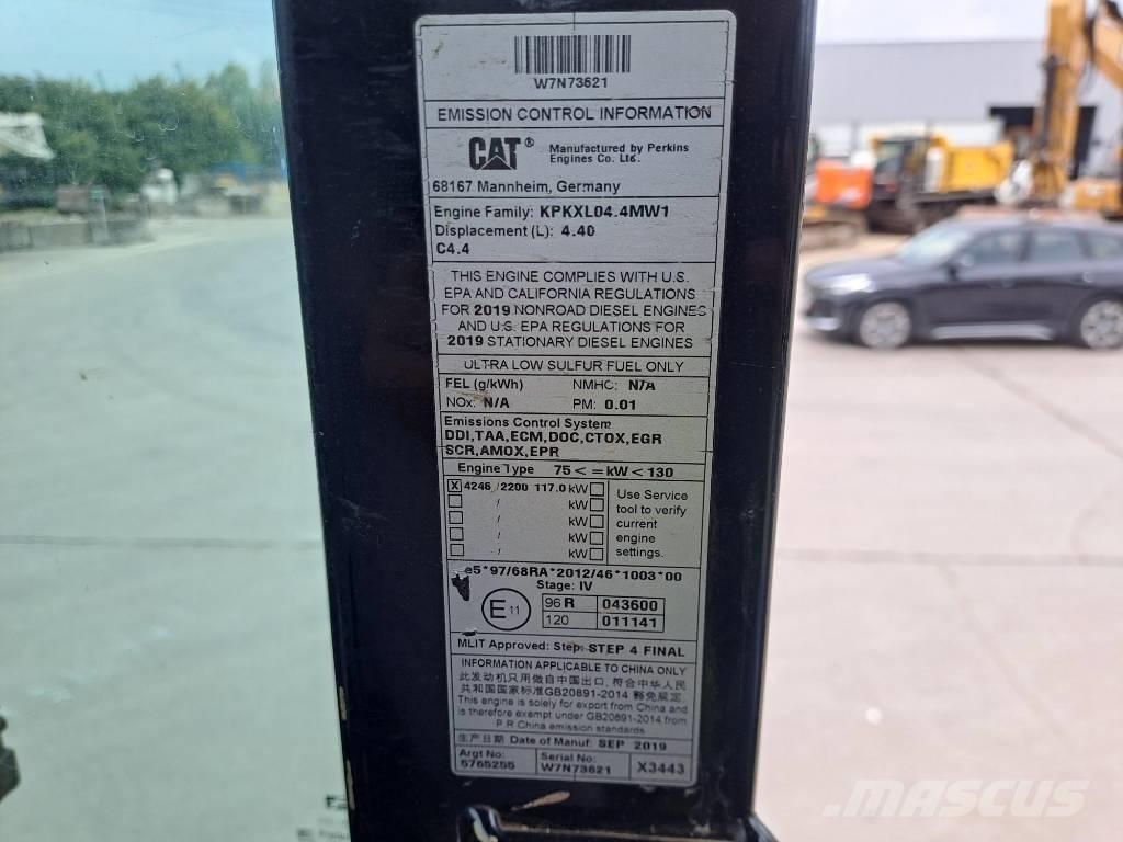 CAT M 315 F حفارات بعجل
