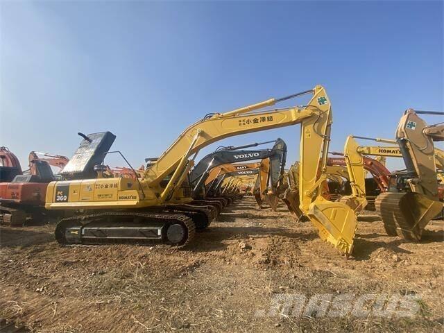 Komatsu PC 360 حفارات زحافة