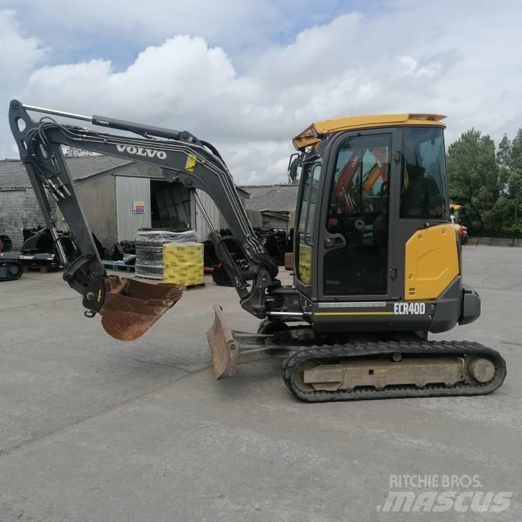 Volvo ECR 40 D حفارات صغيرة أقل من 7 طن (حفارات صغيرة)