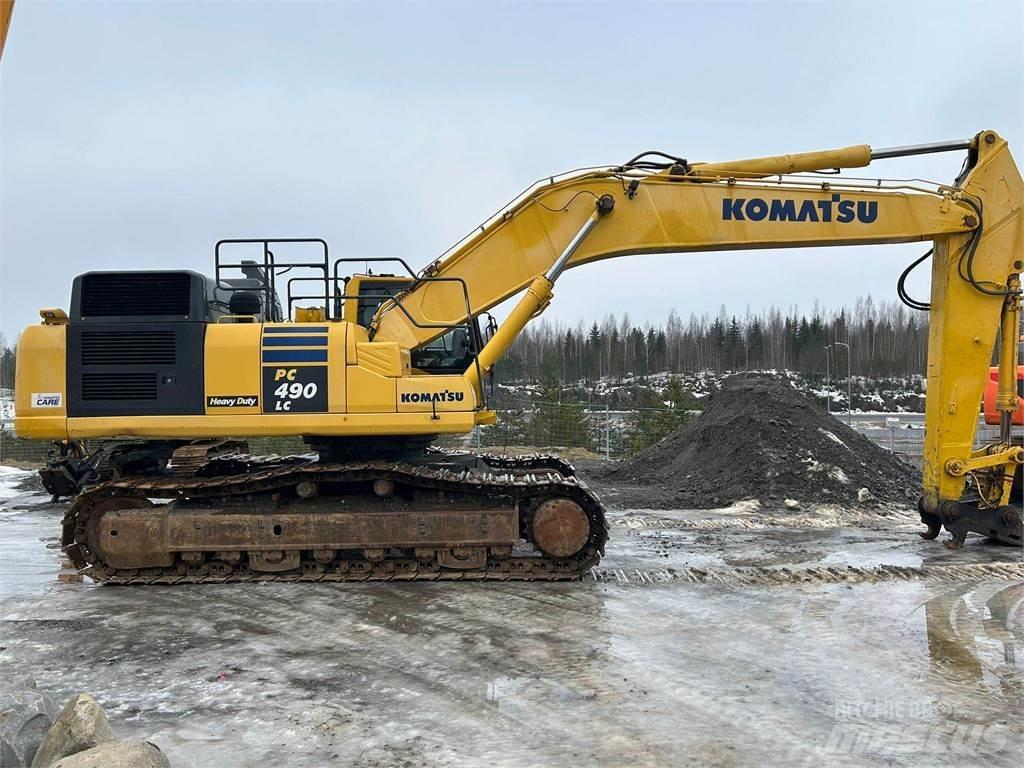 Komatsu PC490LC-11 حفارات زحافة