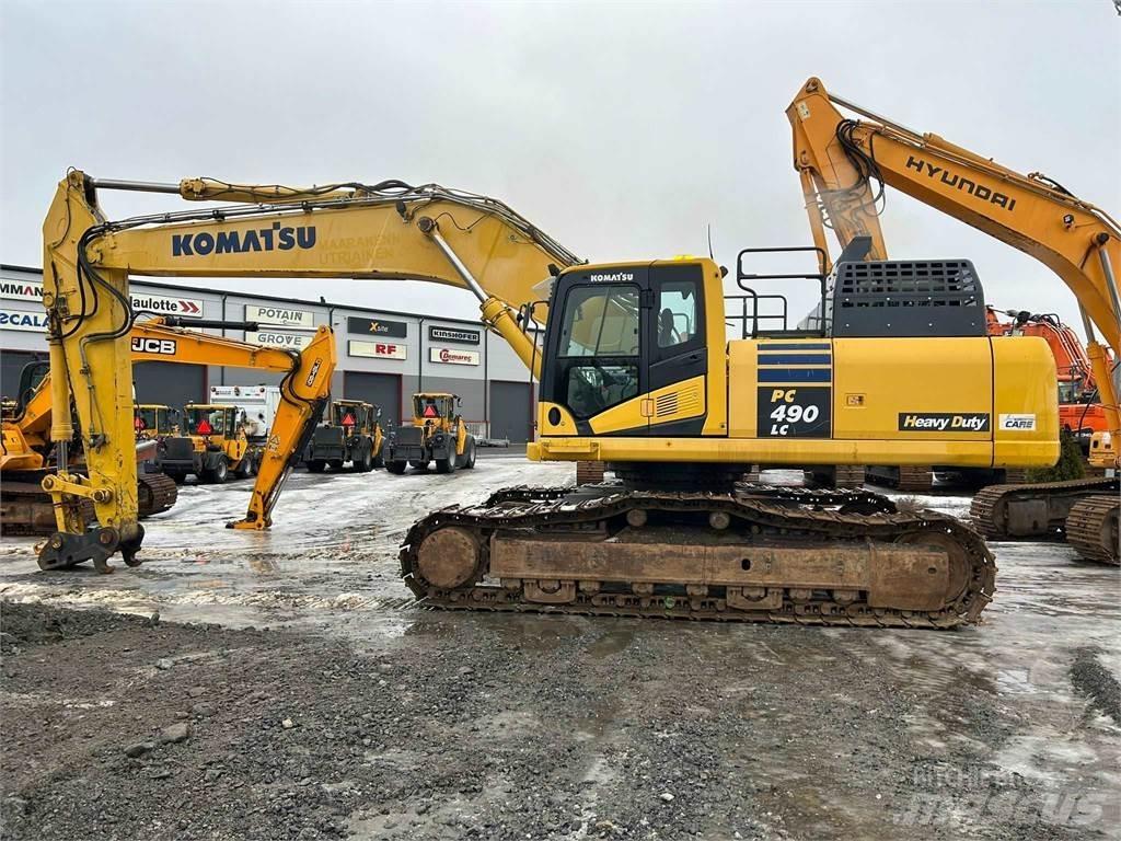 Komatsu PC490LC-11 حفارات زحافة