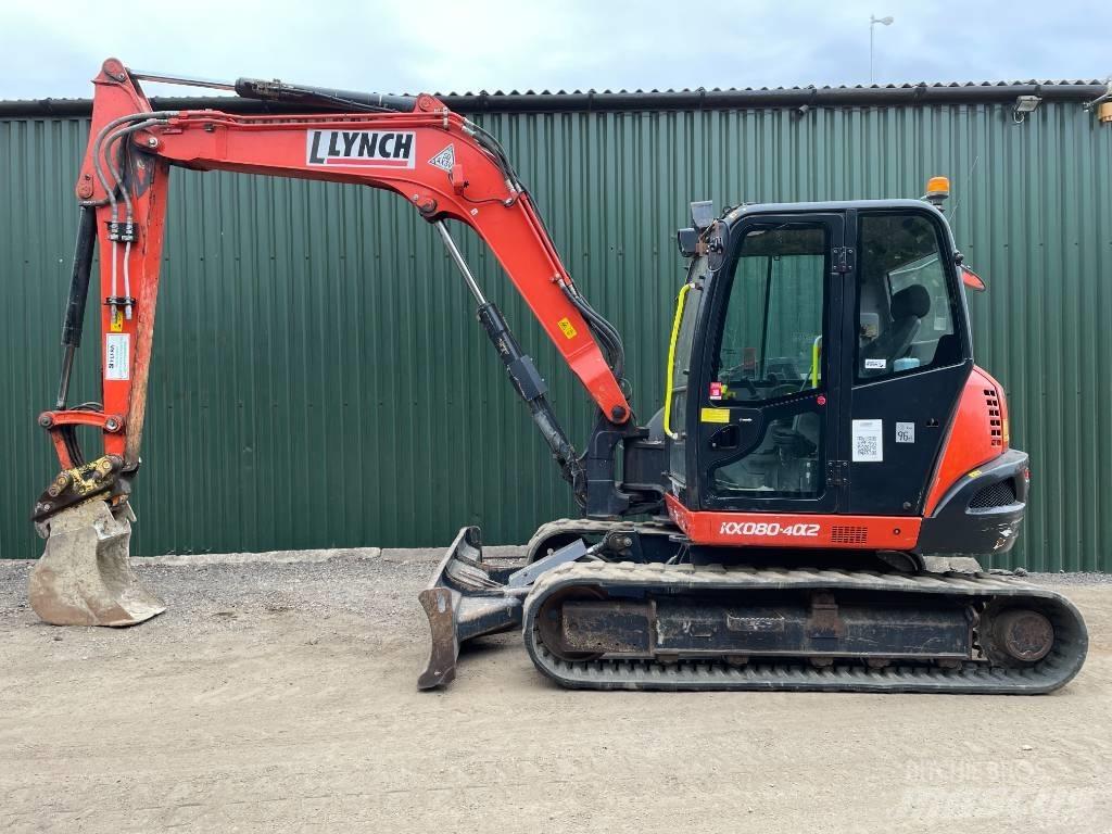Kubota KX 080-4 حفارات وسط 7 طن - 12 طن