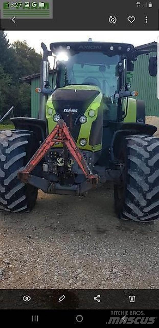 CLAAS axion 870 الجرارات