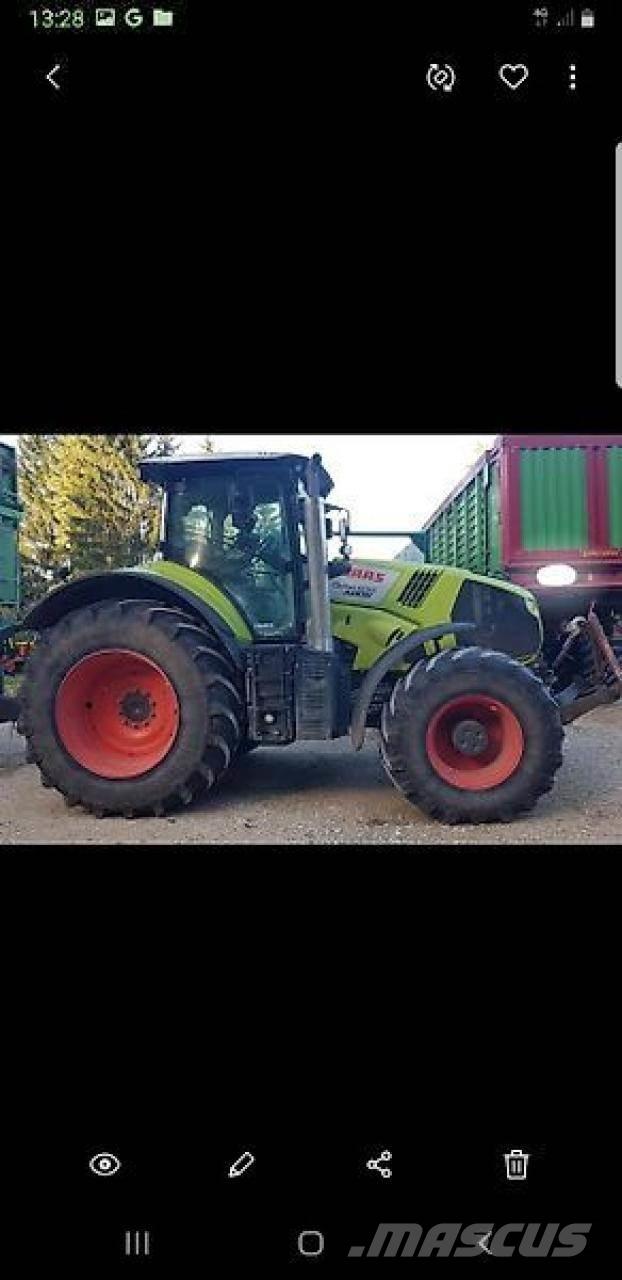 CLAAS axion 870 الجرارات