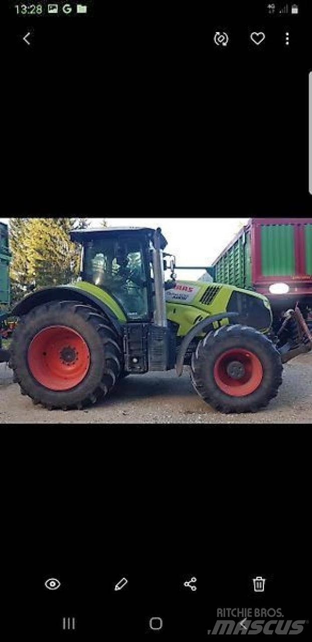 CLAAS axion 870 الجرارات