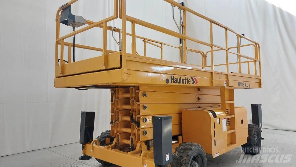 Haulotte HA 18 SXL رافعات مقصية الشكل