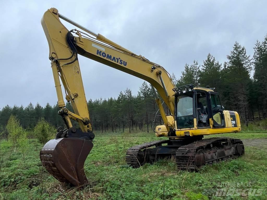 Komatsu PC 290 LC حفارات زحافة