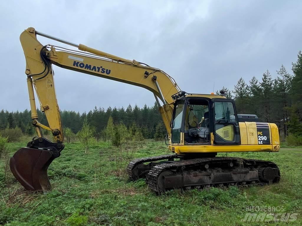 Komatsu PC 290 LC حفارات زحافة