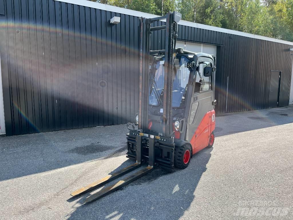 Linde E 20 PRISVÄRD شاحنات ذات رافعات شوكية تعمل بالكهرباء