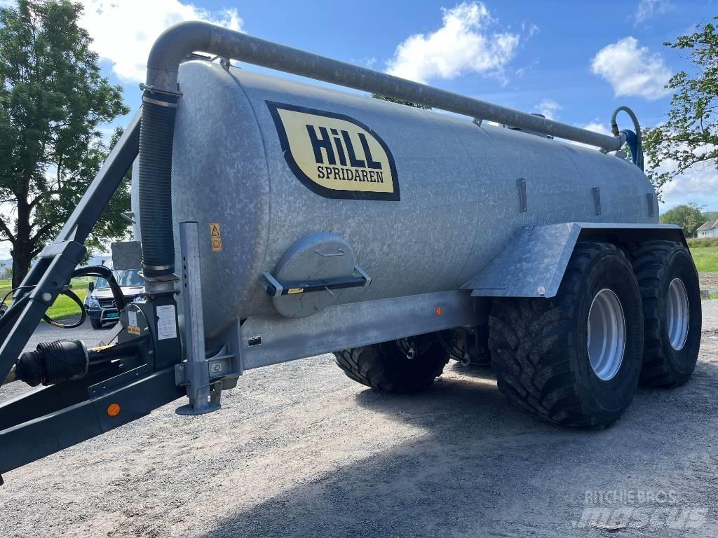 Hill 15m³ tankvogn معدات توزيع السماد العضوي