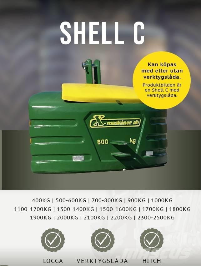  Frontx Shell C الأوزان الأمامية