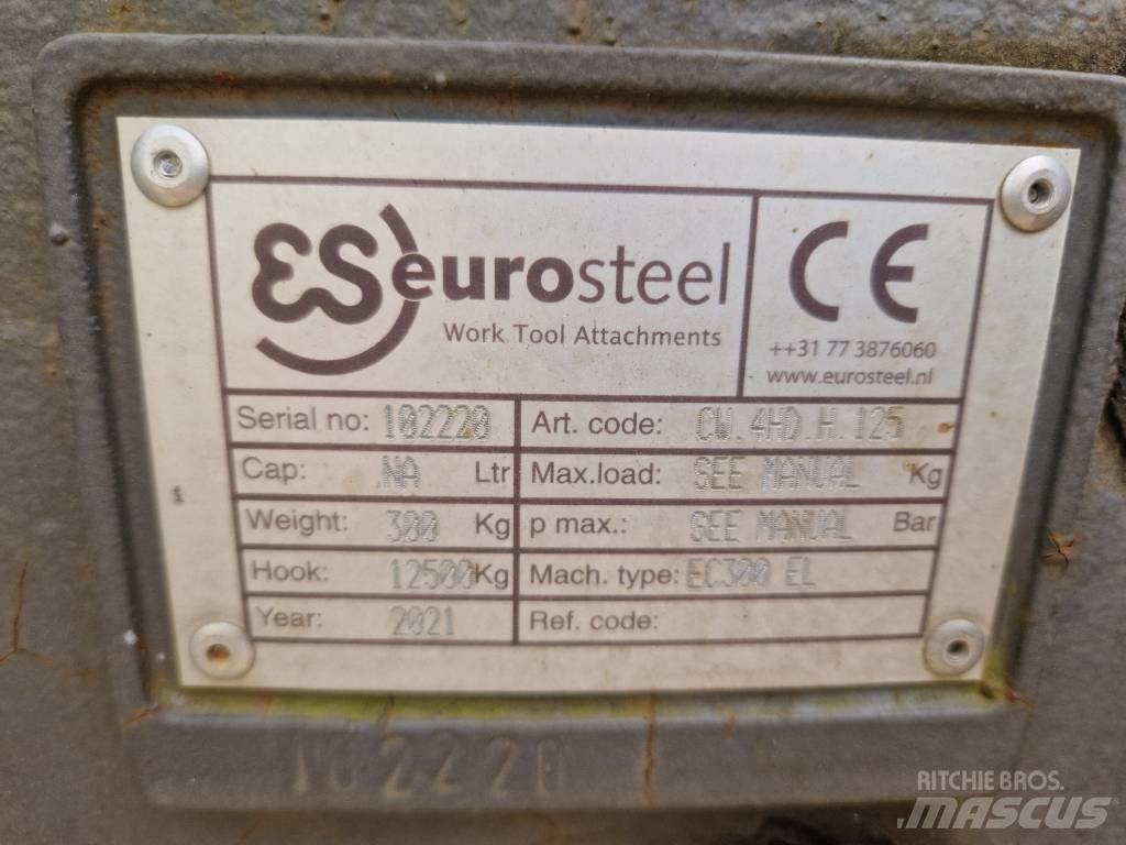 Volvo EC 300 E الشاسيه والتعليق