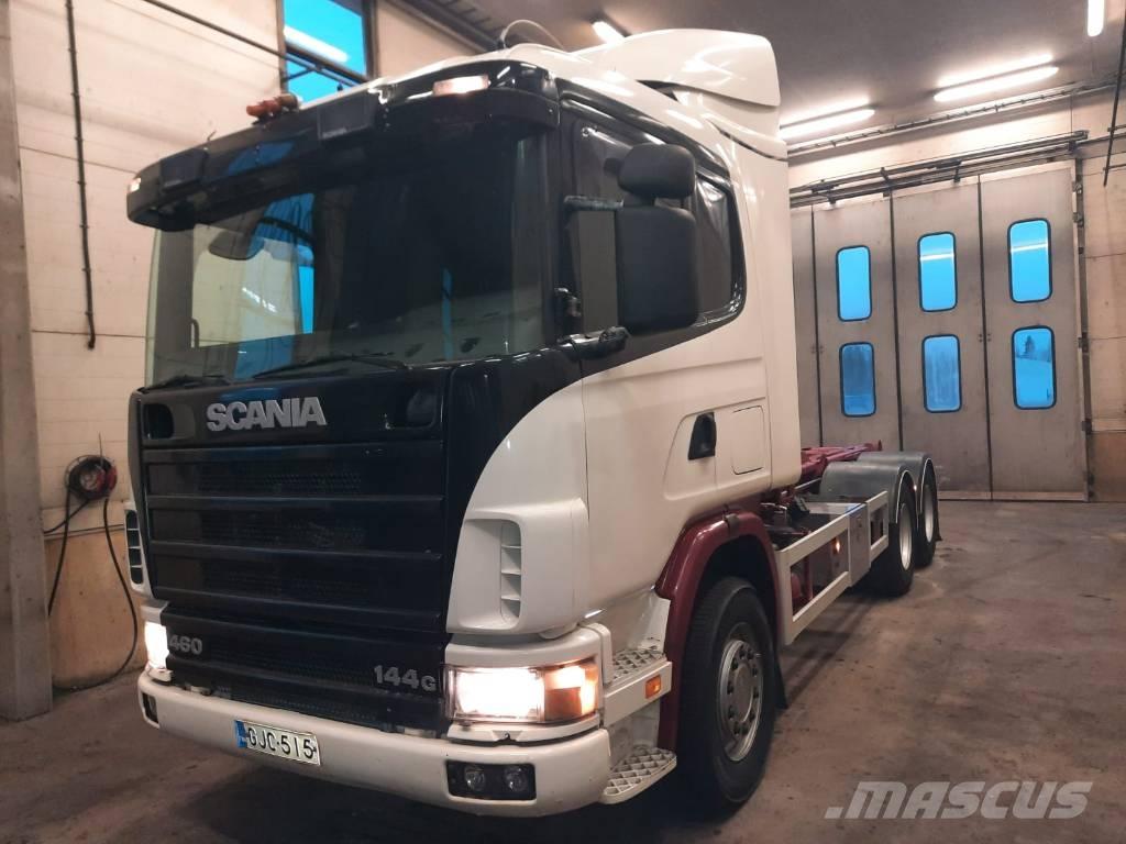Scania R 144 شاحنات الرافعات الخطافية