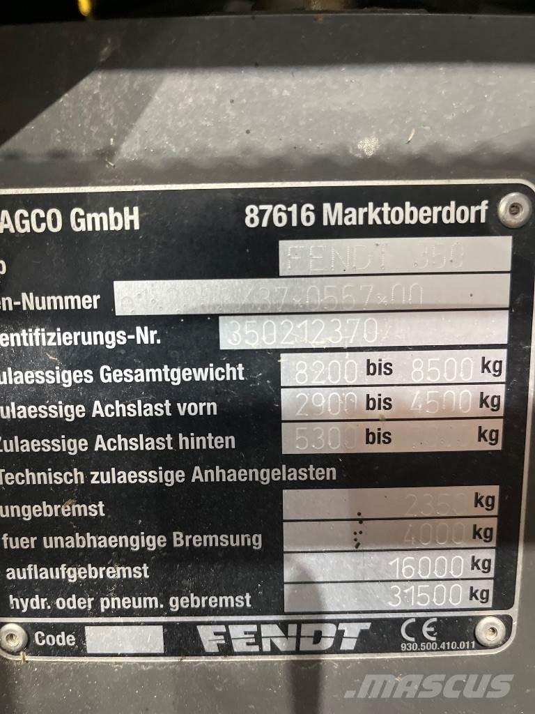 Fendt 313 Vario الجرارات