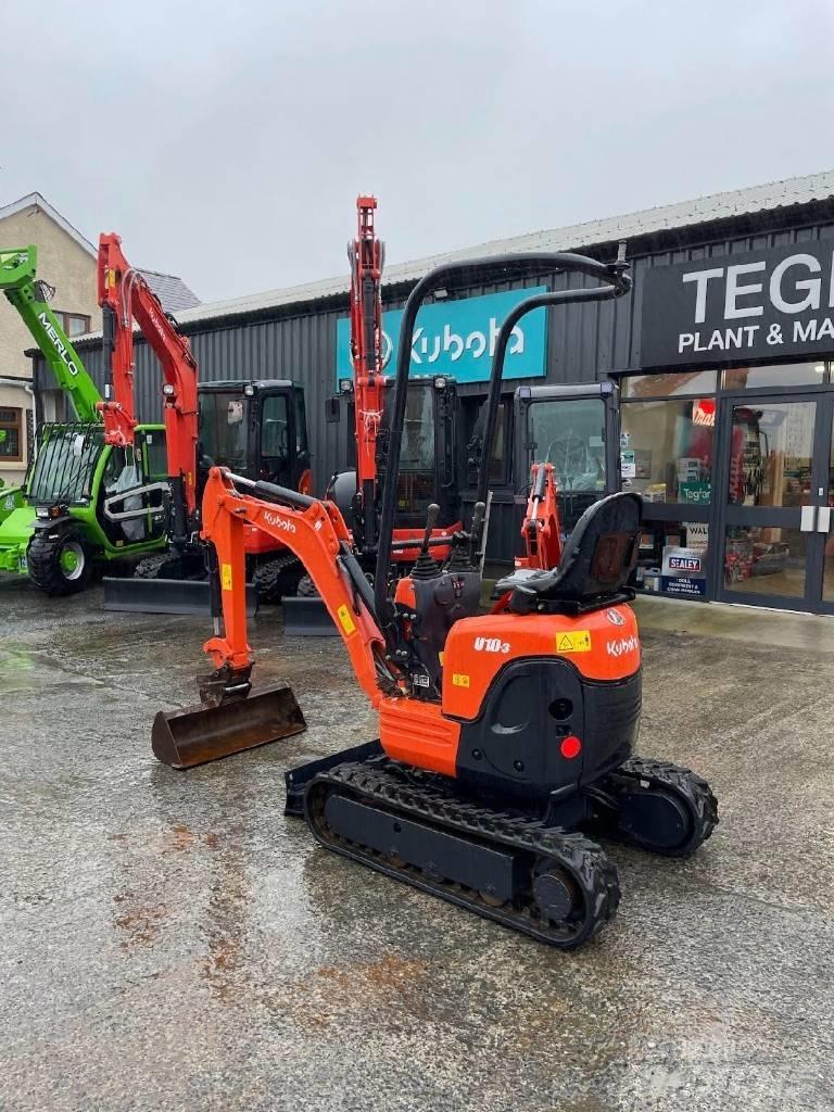 Kubota U 10-3 حفارات صغيرة أقل من 7 طن (حفارات صغيرة)