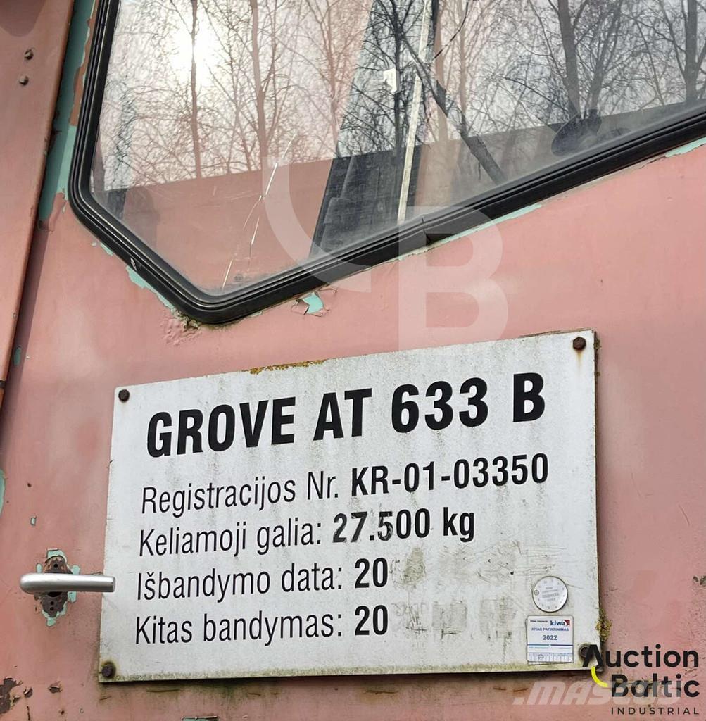 Grove AT 633 B شاحنات الرافعات