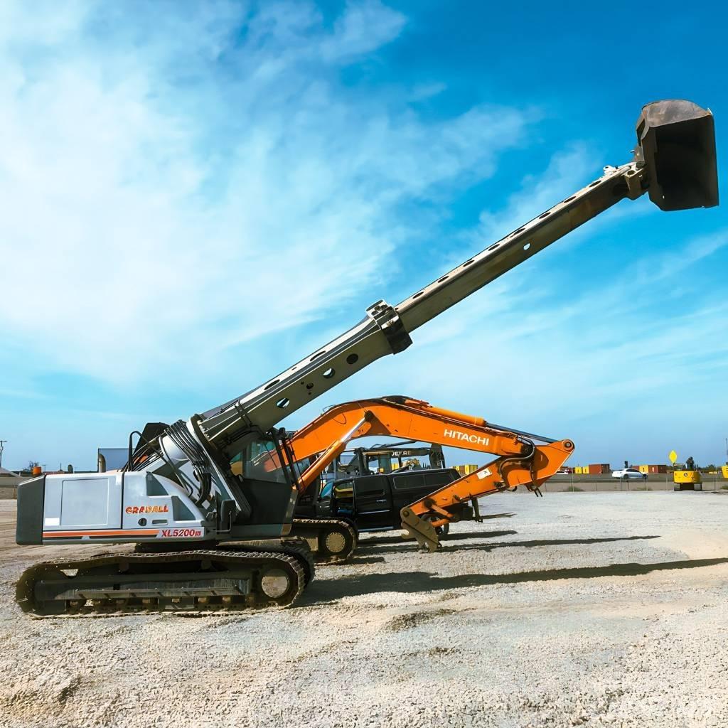 Gradall XL 5200 III حفارات زحافة
