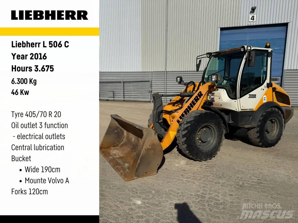 Liebherr L 506 لوادر بعجل