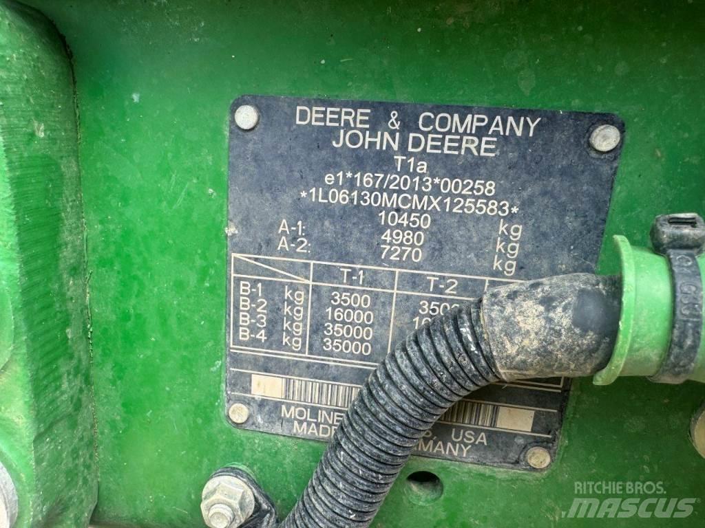 John Deere 6130 M الجرارات