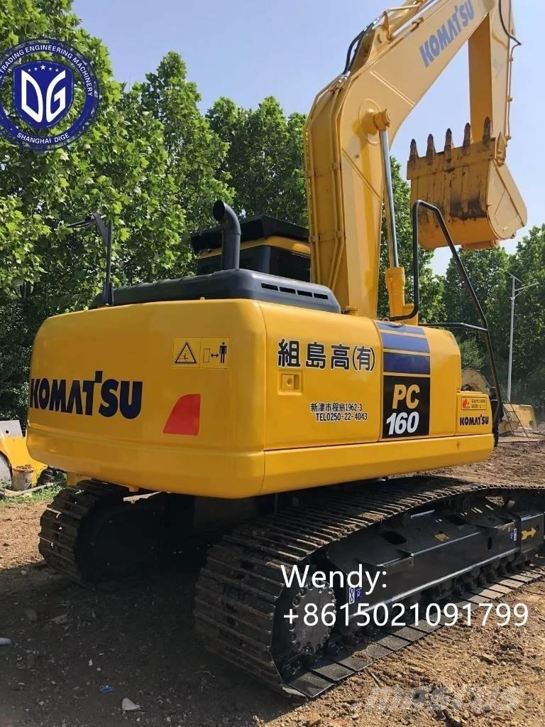 Komatsu PC 160 حفارات زحافة