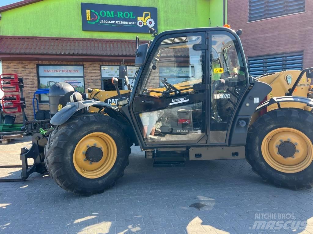CAT TH 407 C مناولات متداخلة