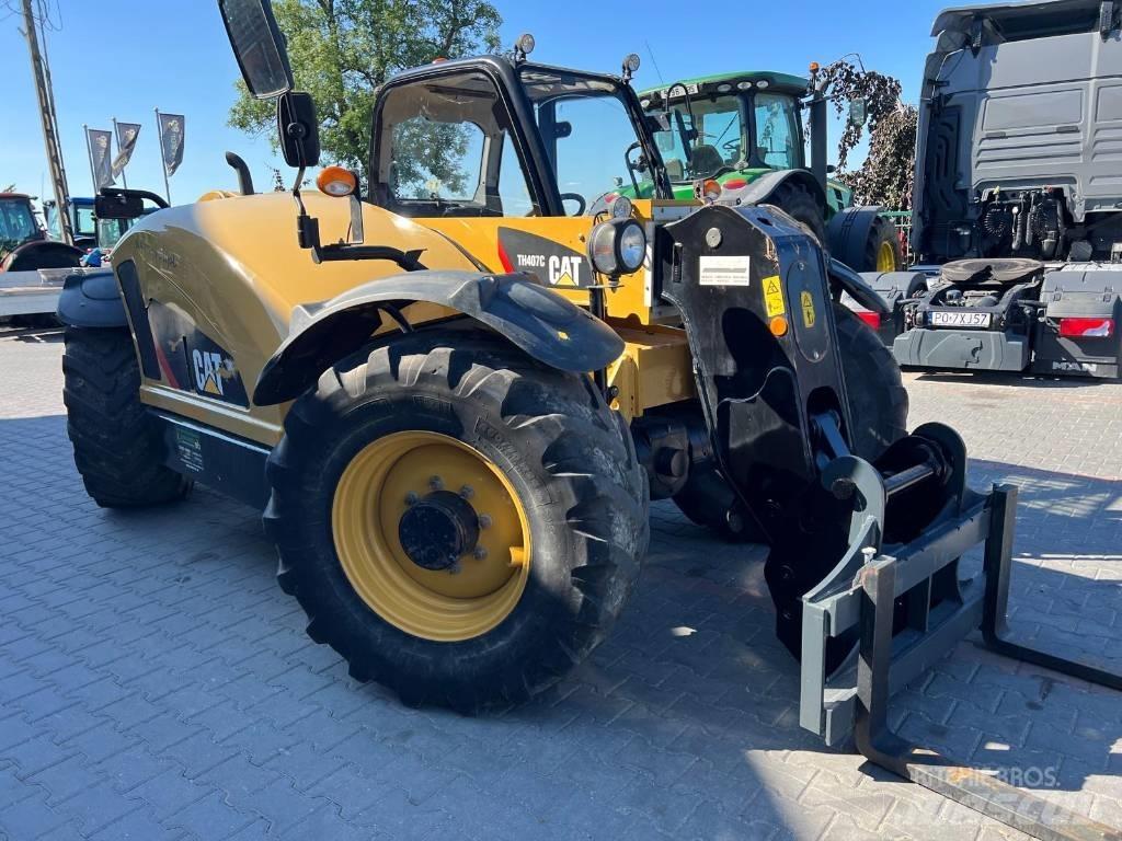 CAT TH 407 C مناولات متداخلة