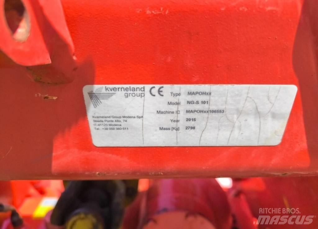 Kverneland NG-S 101 الكاسحات وقلابات التربة ذات المحركات