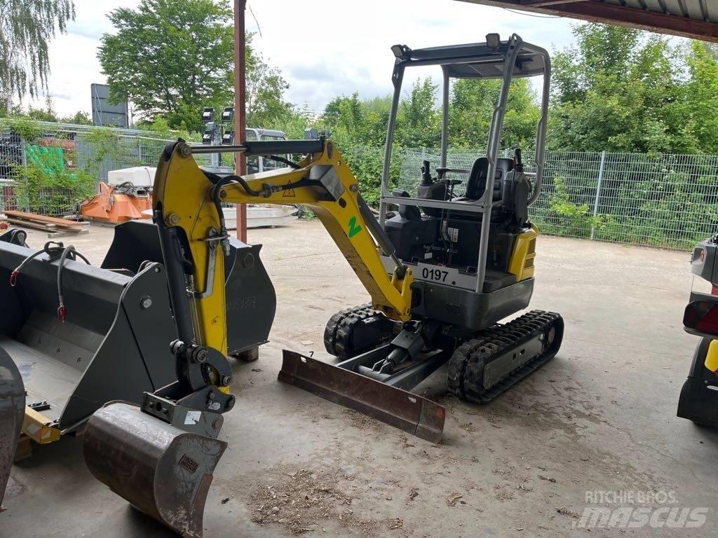 Wacker Neuson Ez17e حفارات زحافة