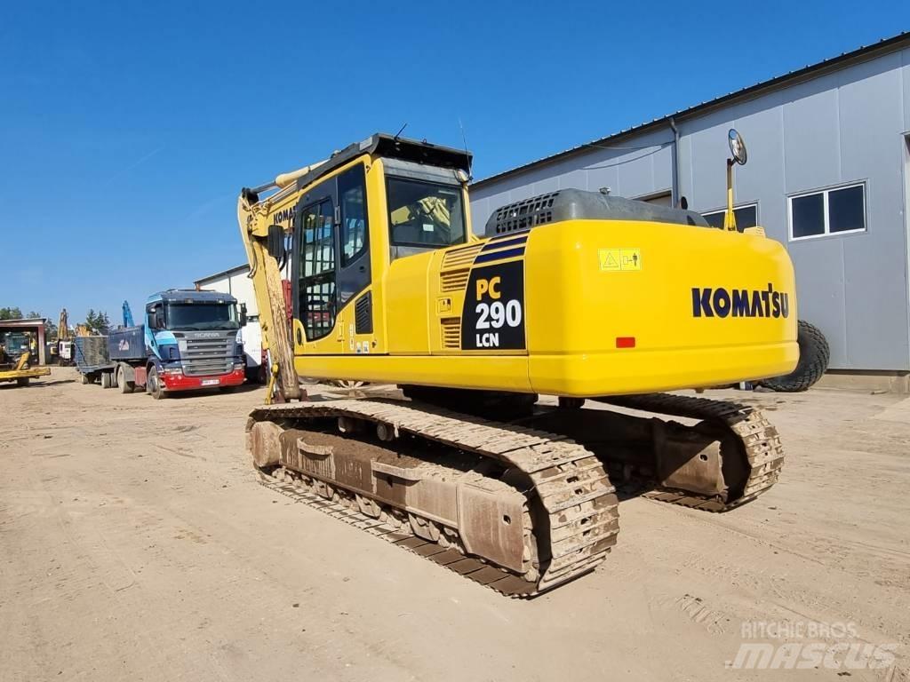 Komatsu PC 290 LC-8 حفارات زحافة