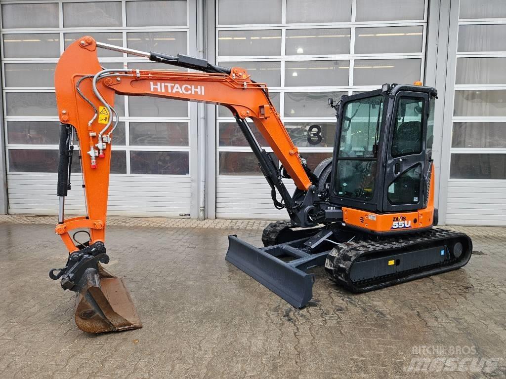 Hitachi ZX55U-6 حفارات صغيرة أقل من 7 طن (حفارات صغيرة)