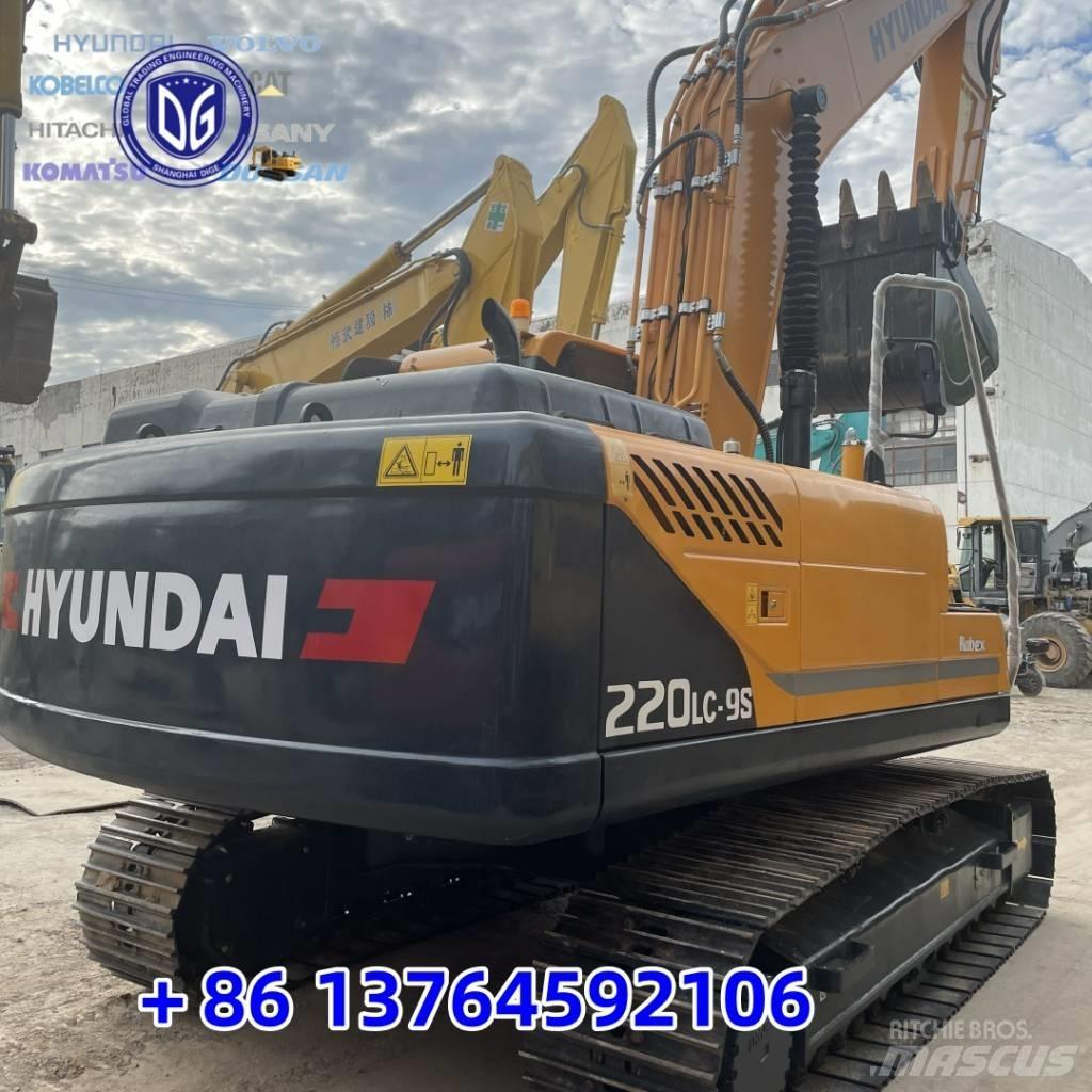 Hyundai 220lc-9 حفارات زحافة