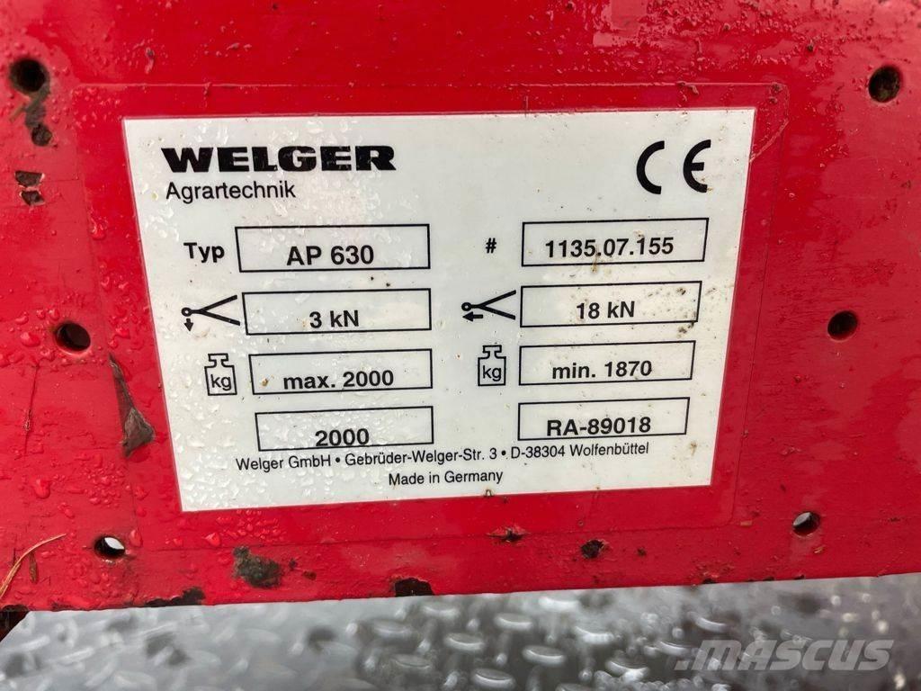 Welger AP 630 محزمات مربعة