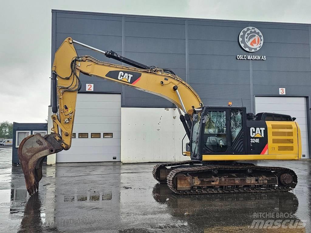 CAT 324 EL حفارات زحافة