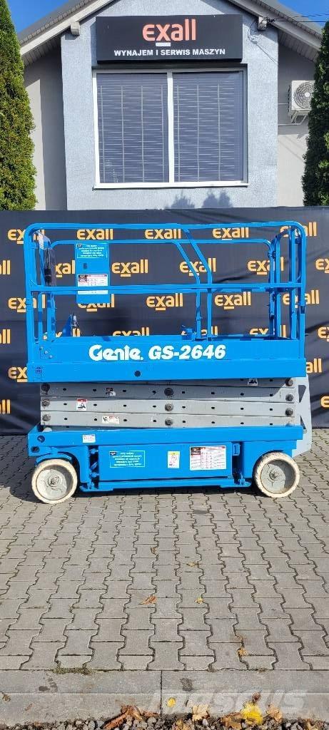 Genie GS 2646 رافعات مقصية الشكل