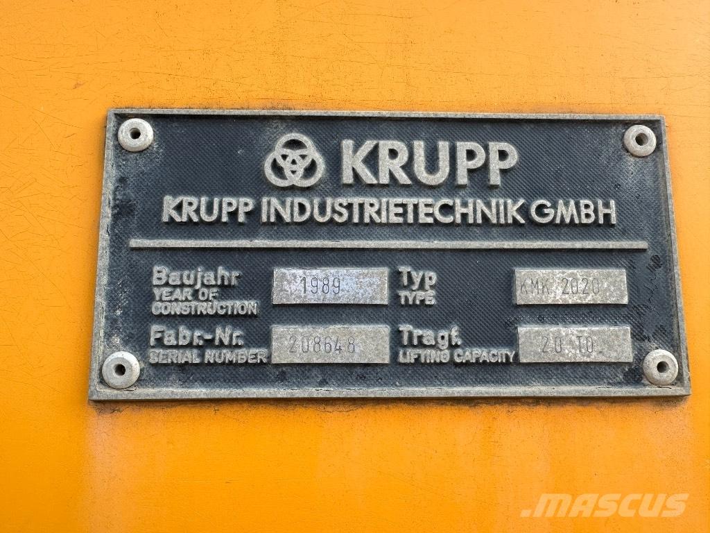 Krupp KMK 2020 رافعات صالحة لكل أنواع الطرق