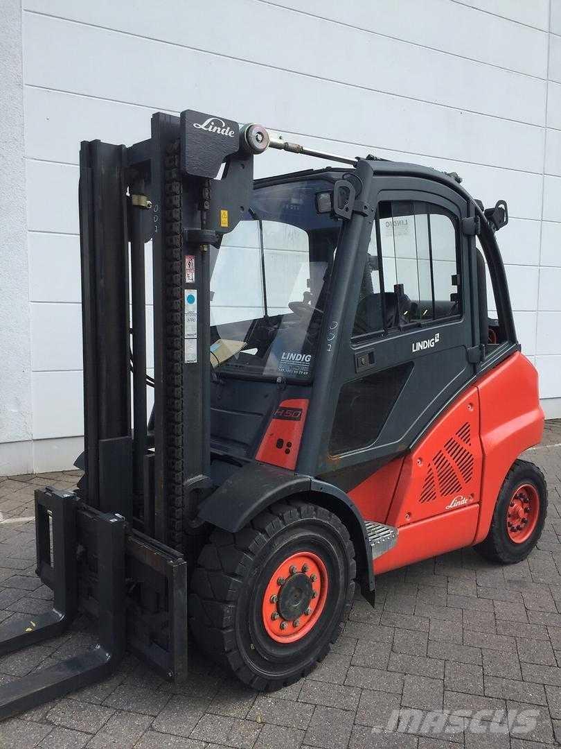 Linde H50T شاحنات LPG