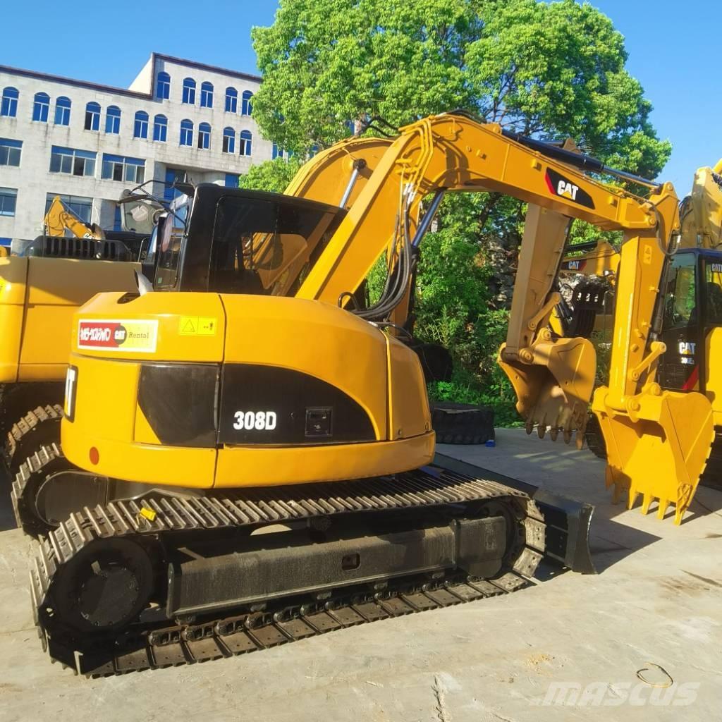 CAT 308 D حفارات وسط 7 طن - 12 طن
