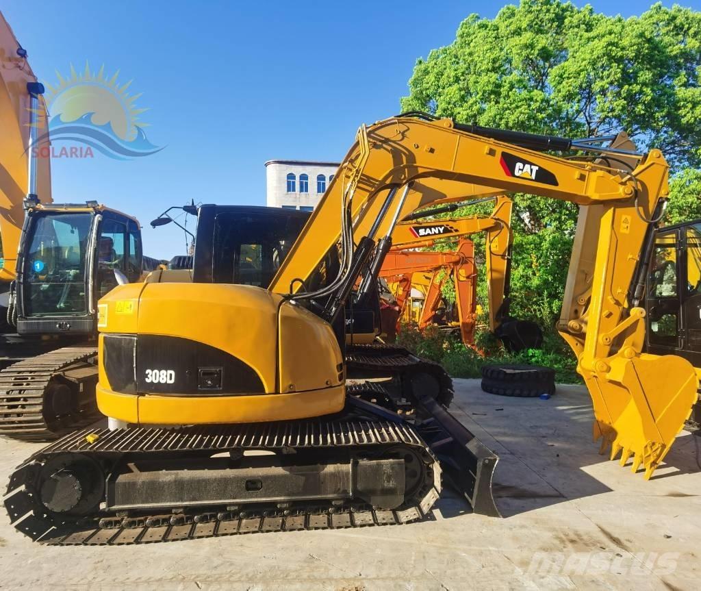 CAT 308 D حفارات وسط 7 طن - 12 طن