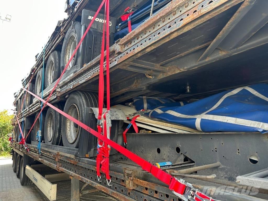 Krone SD نصف مقطورات بباب جانبي