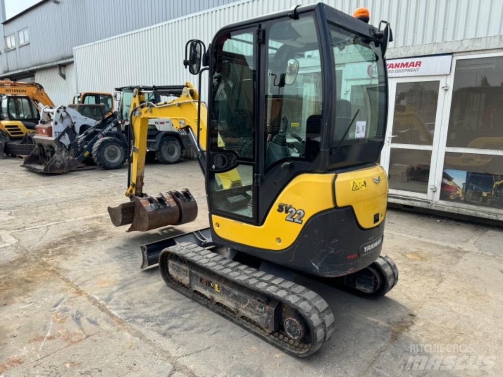 Yanmar SV22 (02517) حفارات صغيرة أقل من 7 طن (حفارات صغيرة)