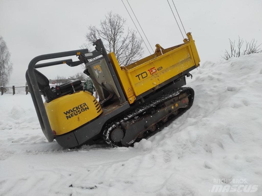 Wacker Neuson TD 15 عربات نقل قلابة للمواقع